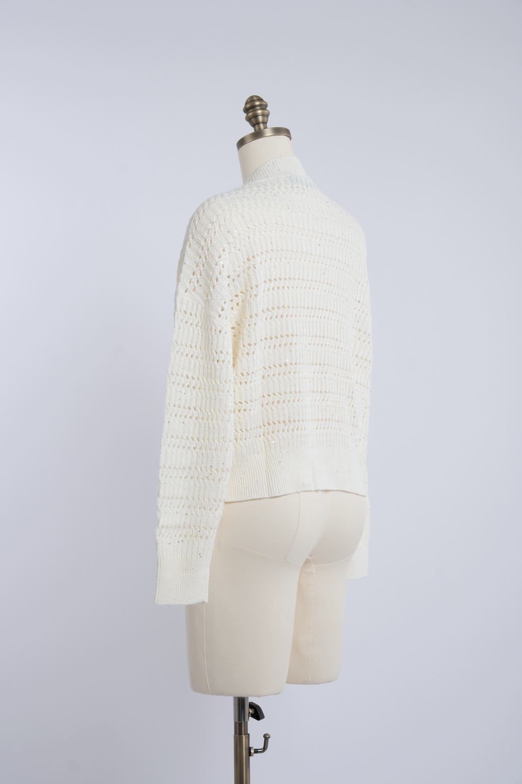 Lumière Knit Zipper Cardigan