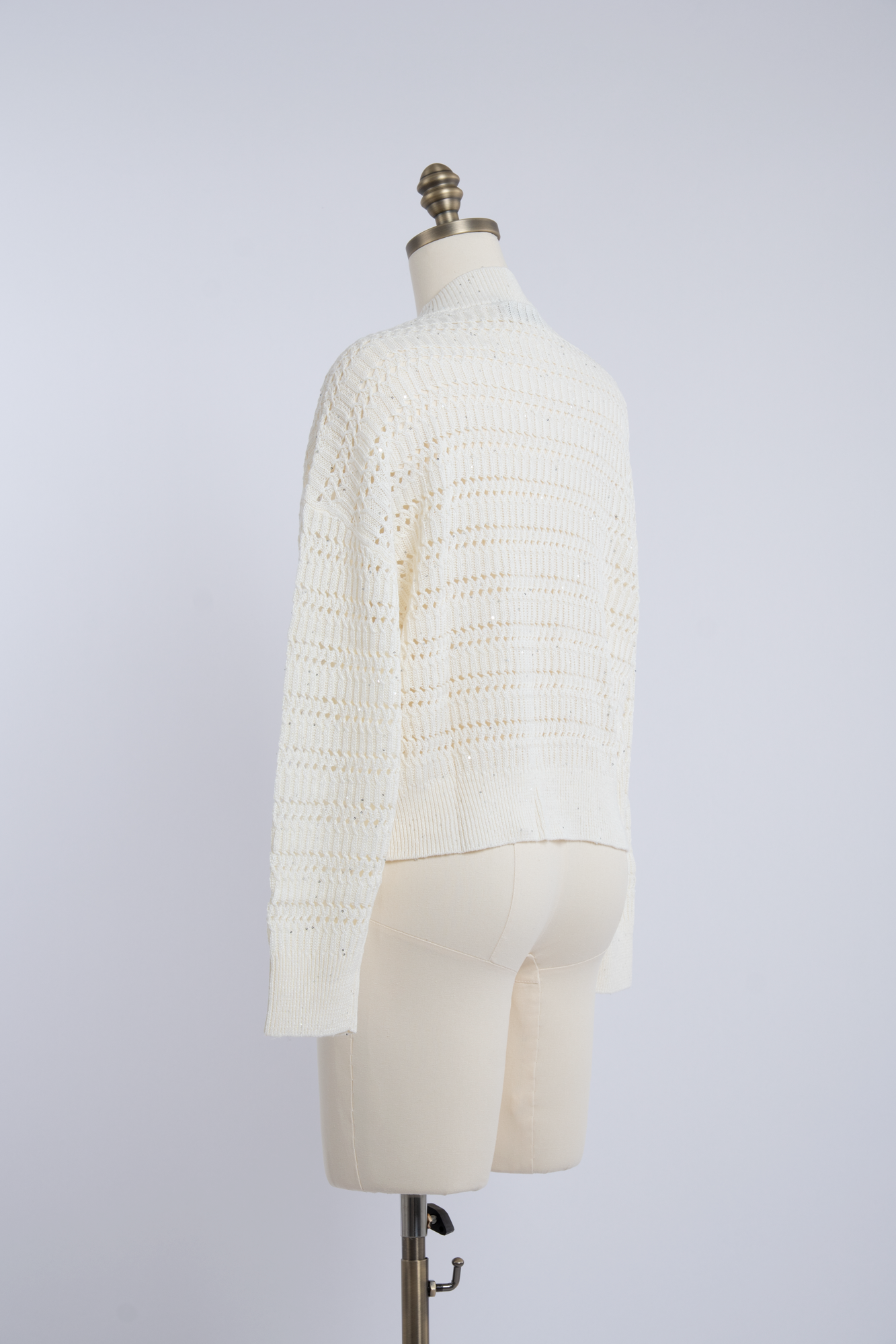 Lumière Knit Zipper Cardigan