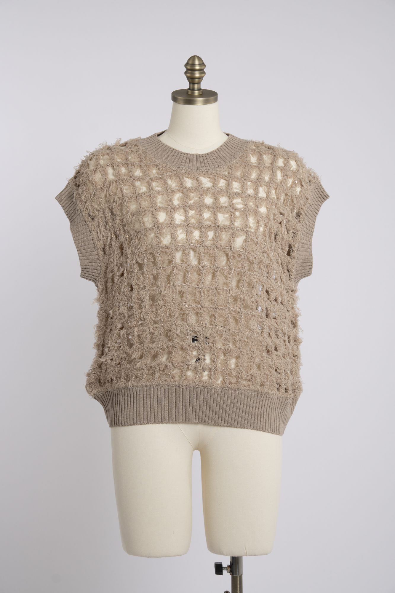 Dazzling Net Sweater