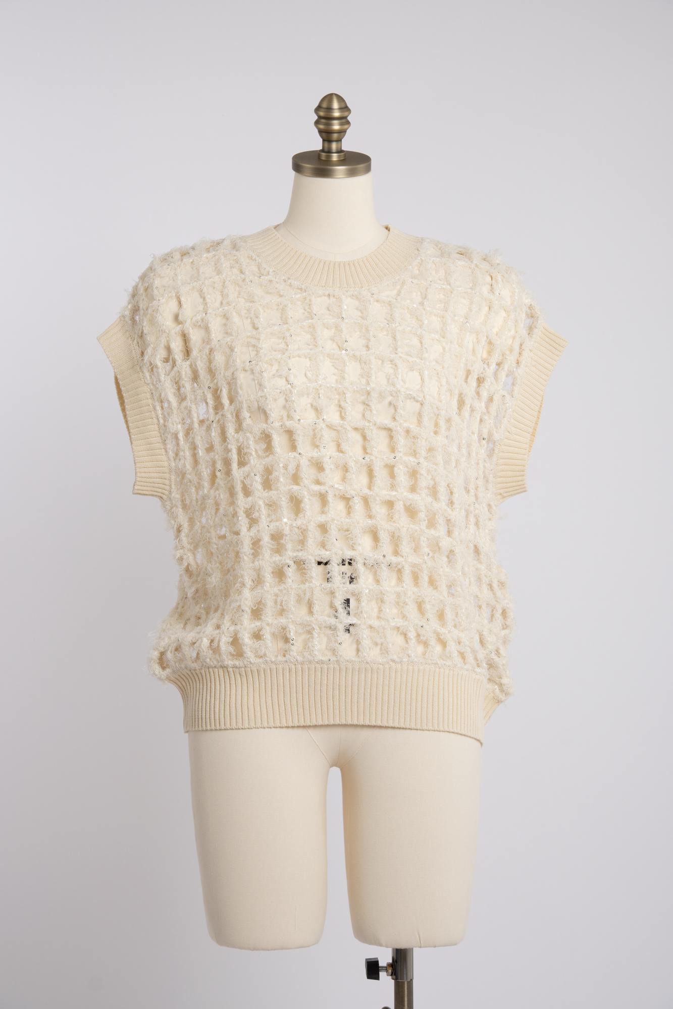 Dazzling Net Sweater