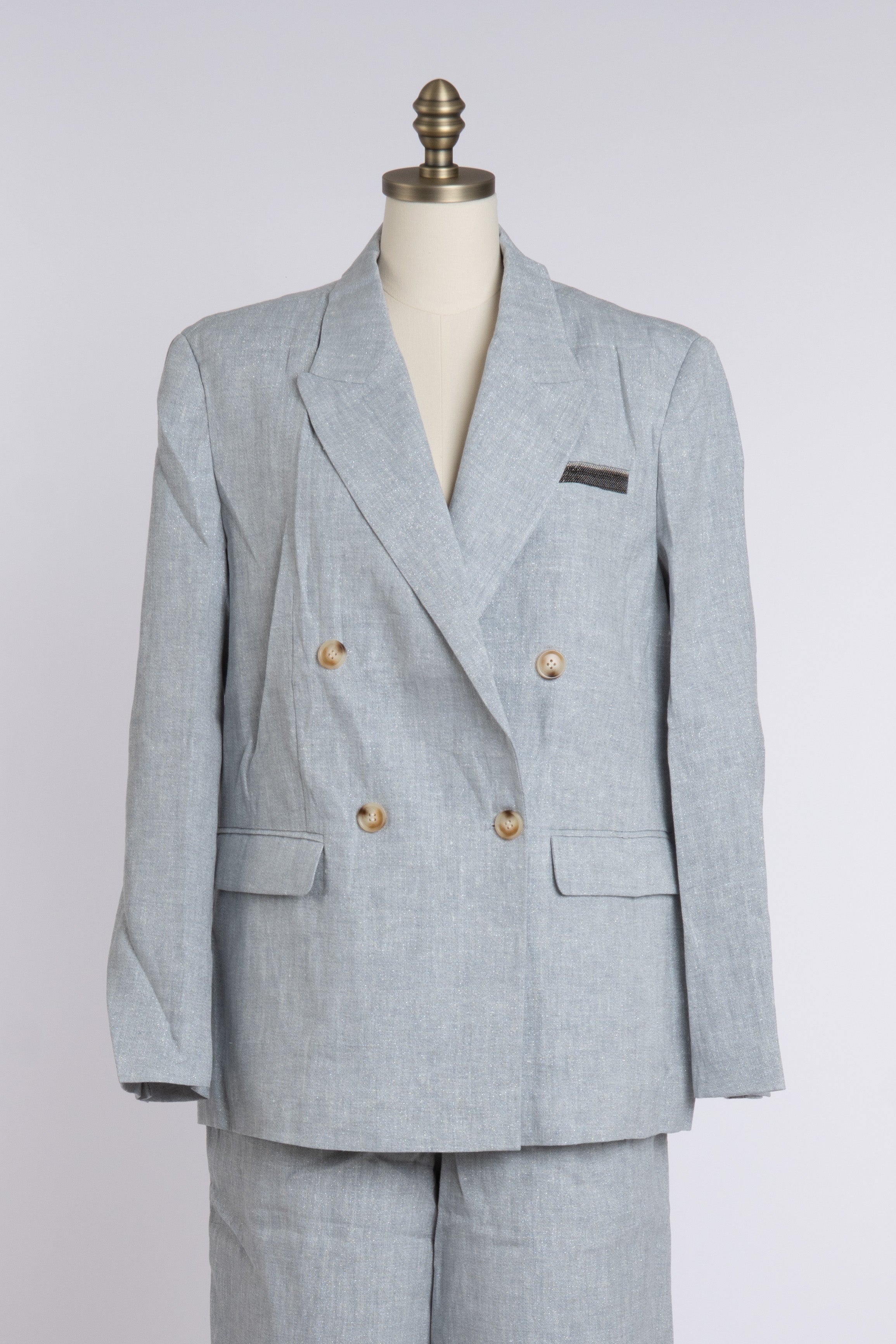 Sparkling Linen Blazer