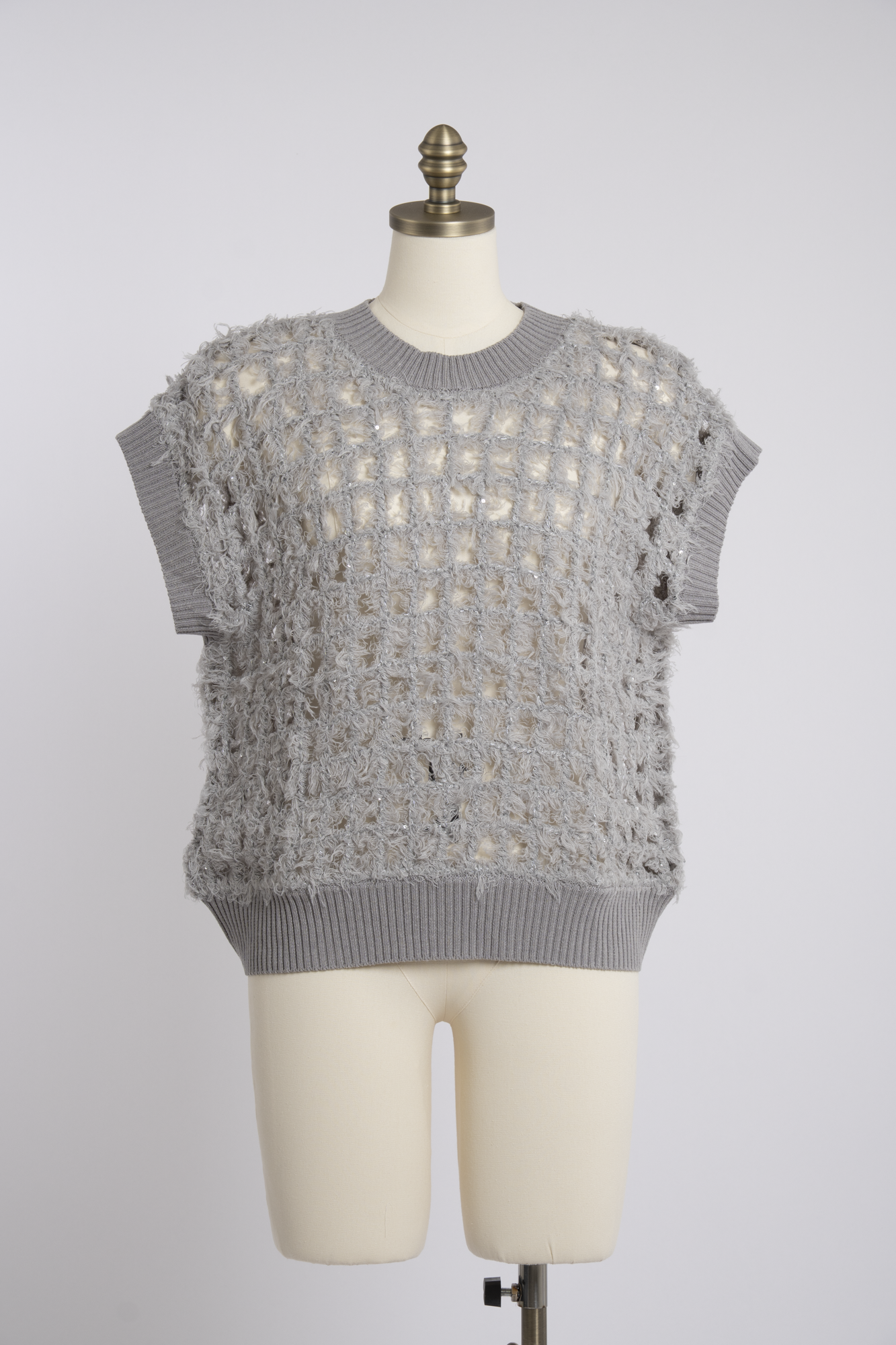 Dazzling Net Sweater