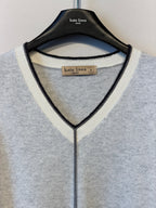 White Sweater With Sripes